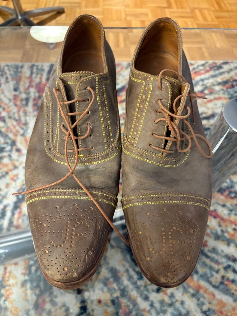 John Fluevog Brogues - 11.5